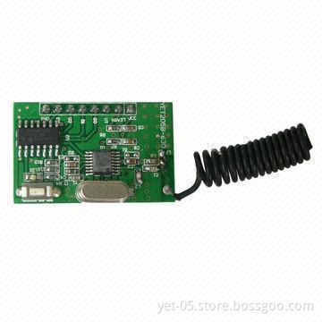 Rf Superreqeneration Receiver and Transmitter Module roller shutter yet205B-630-4
